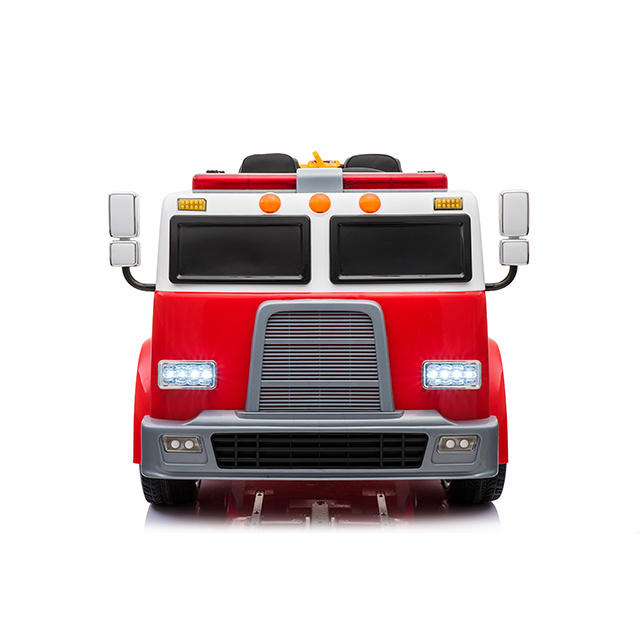 NEWEST kids ride on car 12V/24V battery powered fire fighting truck with music and horn, R/C function