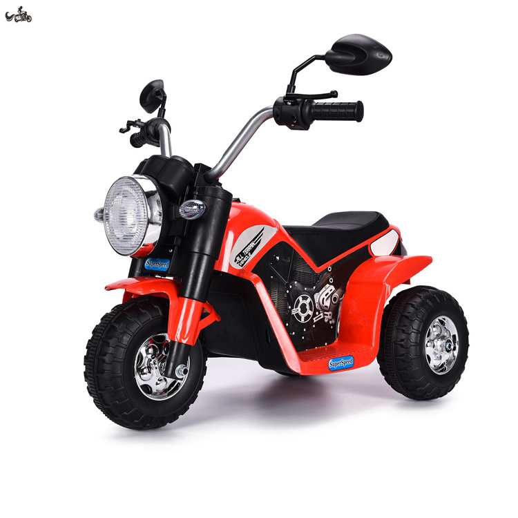 Toddler mini battery powered plastic musical ride on kids motorcycle