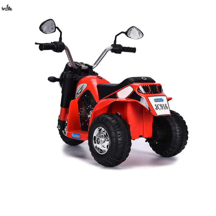 Toddler mini battery powered plastic musical ride on kids motorcycle