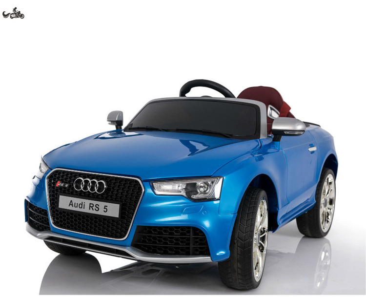 Children's electric car license Audi 2.4G remote control 12V battery car for kids