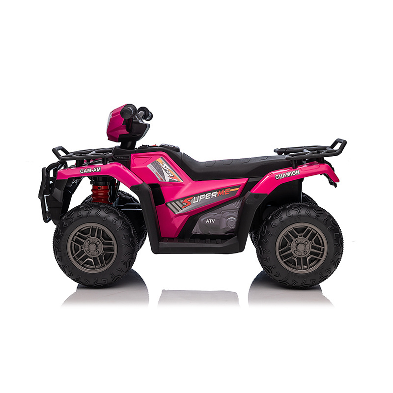 12V Battery Powered Electric ATV w/ LED Lights Quad car