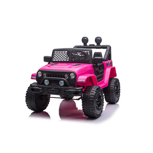 Kids 12V Ride On Truck Battery Powered Toy Car Spring Suspension Remote Control 3 Speeds,