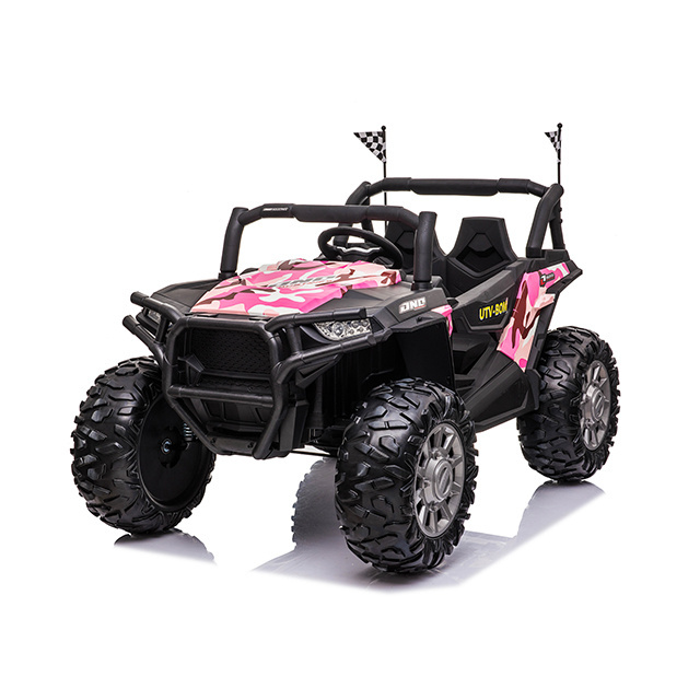 Hot selling powerful 24V 4x4  UTV kids ride on with two seats