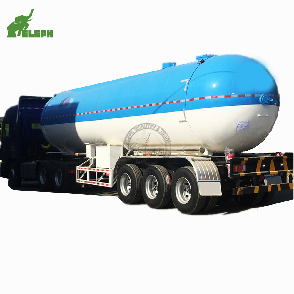 used lpg gas tank semi trailer for sale