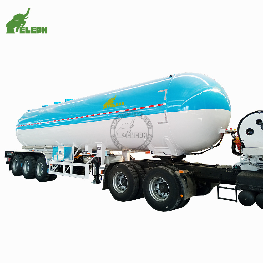 used lpg gas tank semi trailer for sale