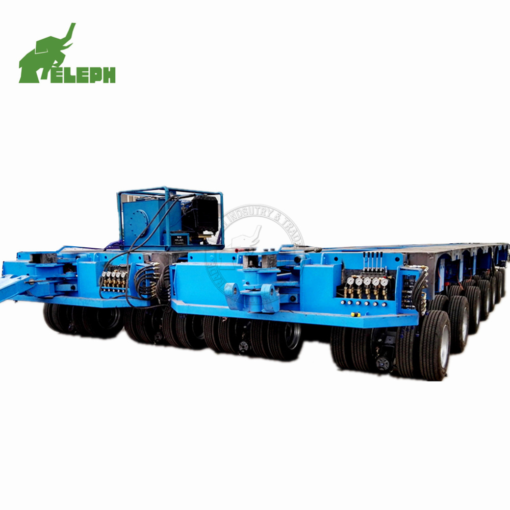 Heavy Duty Trailers SPMT 200 ton Self Propelled Modular Trailer hydraulic modular multi axle trailer