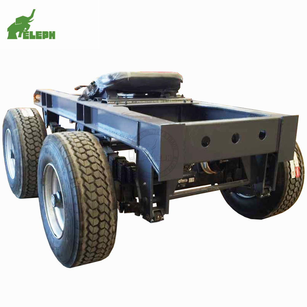 Drawbar Towing Dolly Lowbed 60 Ton Trailers Low Bed Truck Trailer For Sale