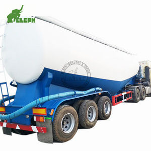 Brand New 3 Axle Bulk Cement Silo Tank Semi Trailer Cement Bulker For Sale