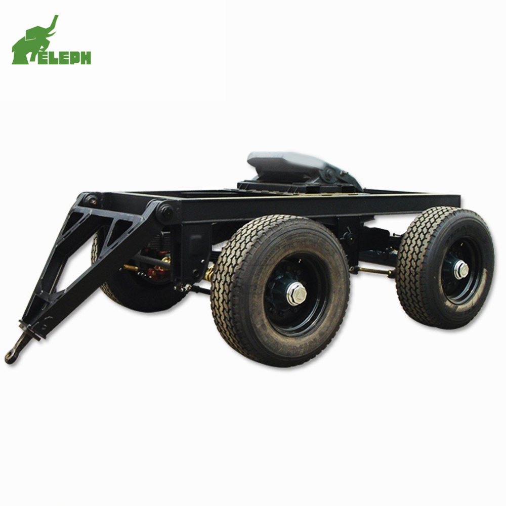 Drawbar Towing Dolly Lowbed 60 Ton Trailers Low Bed Truck Trailer For Sale