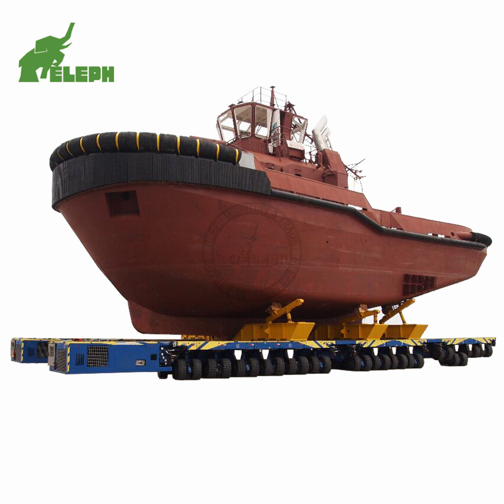 Self Propelled Modular Transporter 500 Ton Low Bed Multi-Axle Semi-Trailer