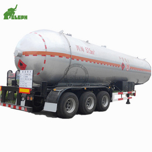 Shipping Transport LPG Gas Oil Liquid Fuel Tank 40 Cubic Meter Capacity Semi-trailer LNG Trailer Tanker