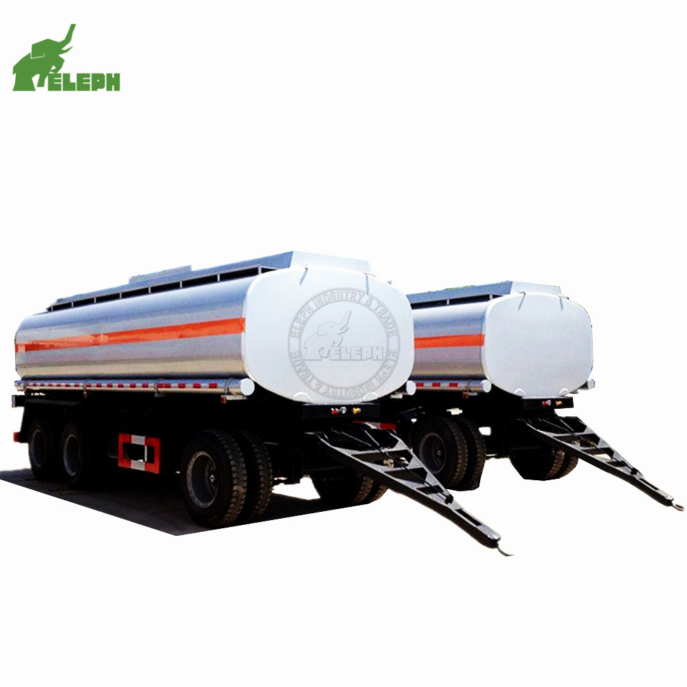 Drawbar 20CBM 1+1 Axles Tractor Farm Water Tank Trailer