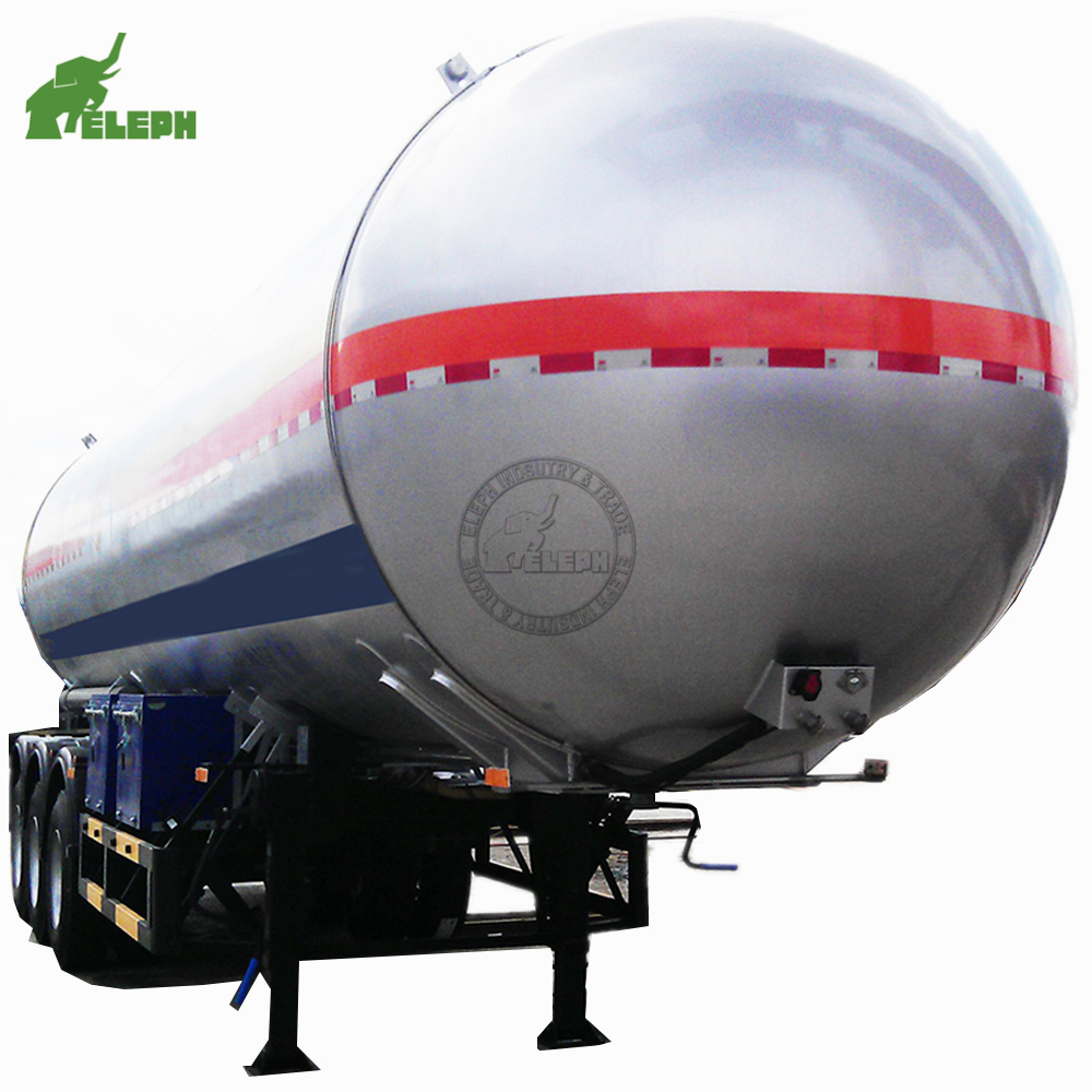 High Quality 40CBM Tanker Gas Cylinder LPG Tank Semi Trailer For Sale