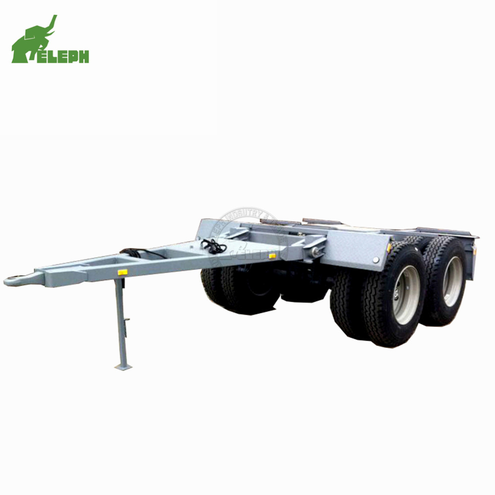 Drawbar Towing Dolly Lowbed 60 Ton Trailers Low Bed Truck Trailer For Sale