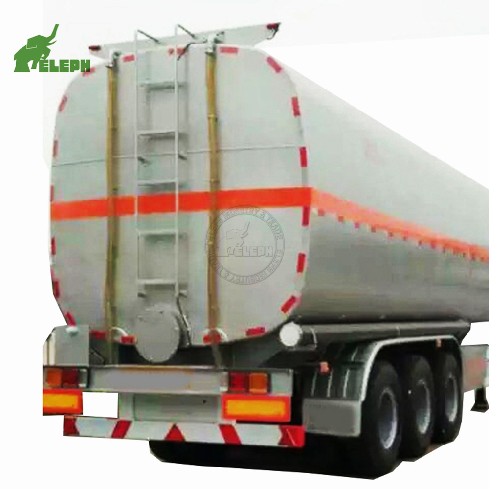 Bitumen Tank Asphalt Bitumen Pitch Tanker Trailer Tar Tank Trailer 3 Axles Asphalt Fuel Tank Semi Trailer for Sale