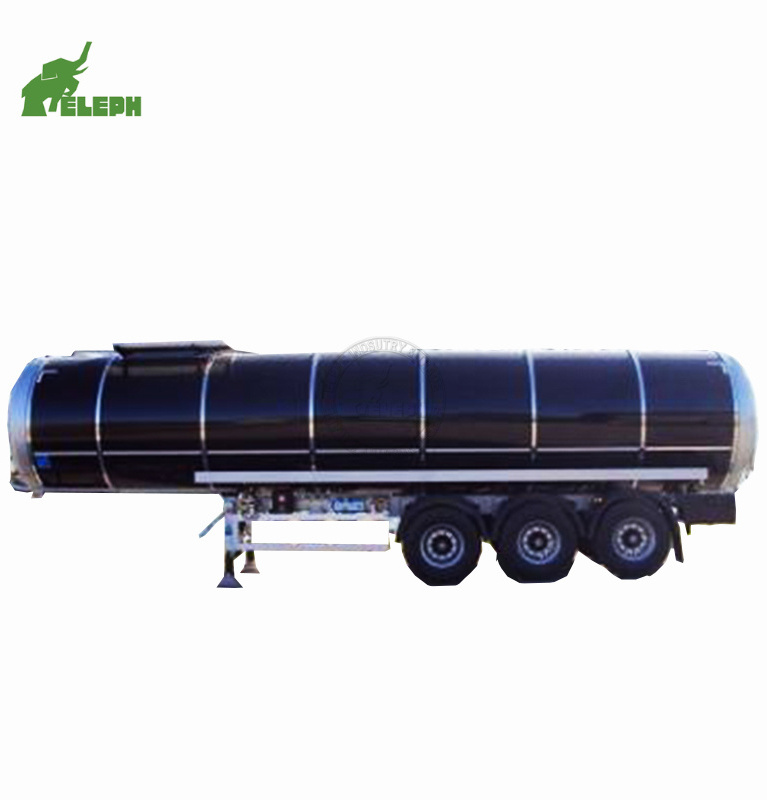 Asphalt Fuel Tank Semi Trailer 3 Axles Bitumen Tank Asphalt Bitumen Pitch Tanker Trailer Tar Tank Trailer