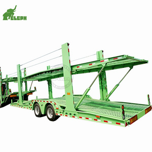 Galvanised Car Flat Car Trailer Sales for Philippines Trailer for Car Transportation