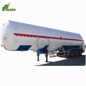 Head Factory Price 3 Axles LPG Tank Propane Gas Tanker Semi Trailer For Sale