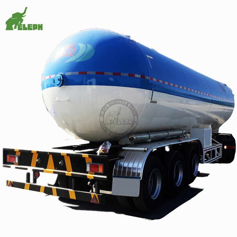 used lpg gas tank semi trailer for sale