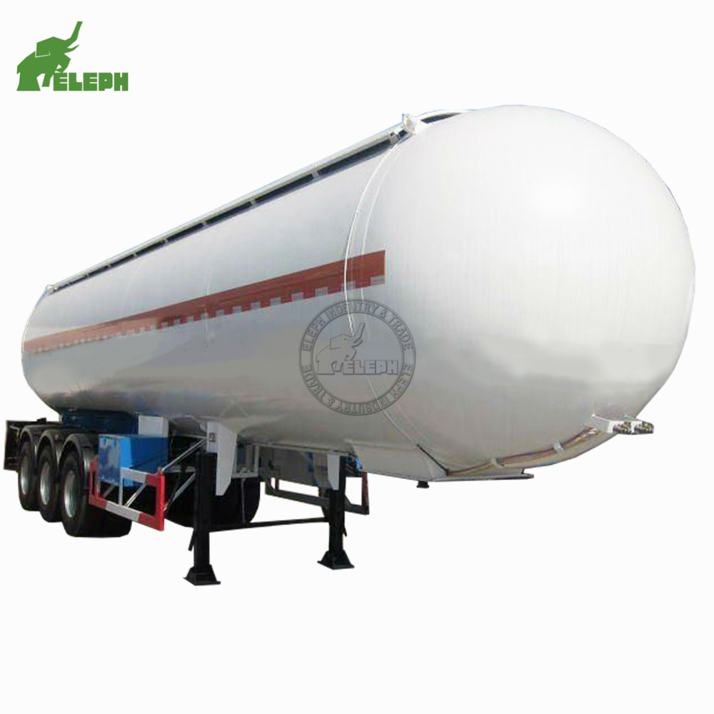 Head Factory Price 3 Axles LPG Tank Propane Gas Tanker Semi Trailer For Sale