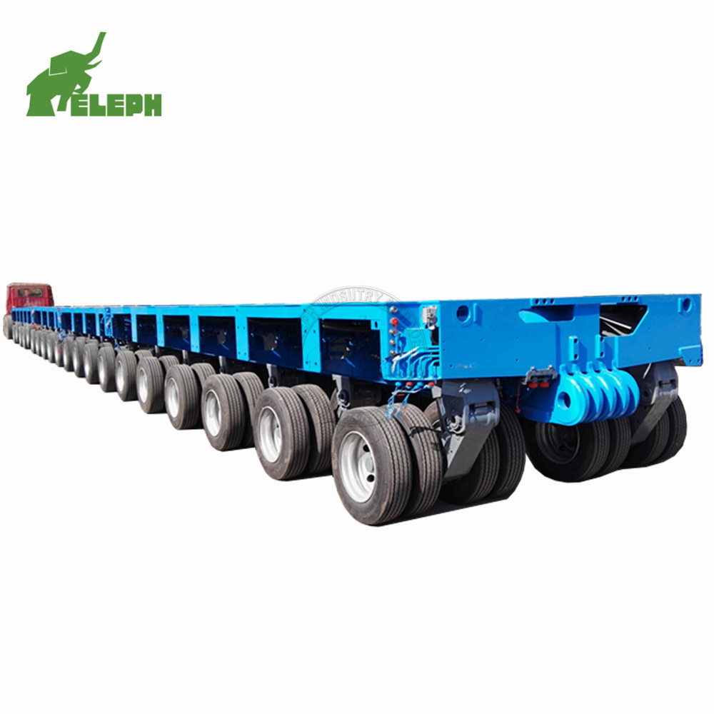 Heavy Duty Trailers SPMT 200 ton Self Propelled Modular Trailer hydraulic modular multi axle trailer