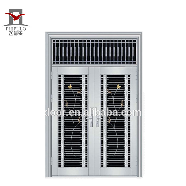 2020 hot sale new model factory sale Traffic swing door commercial restaurant traffic Stainless steel doors