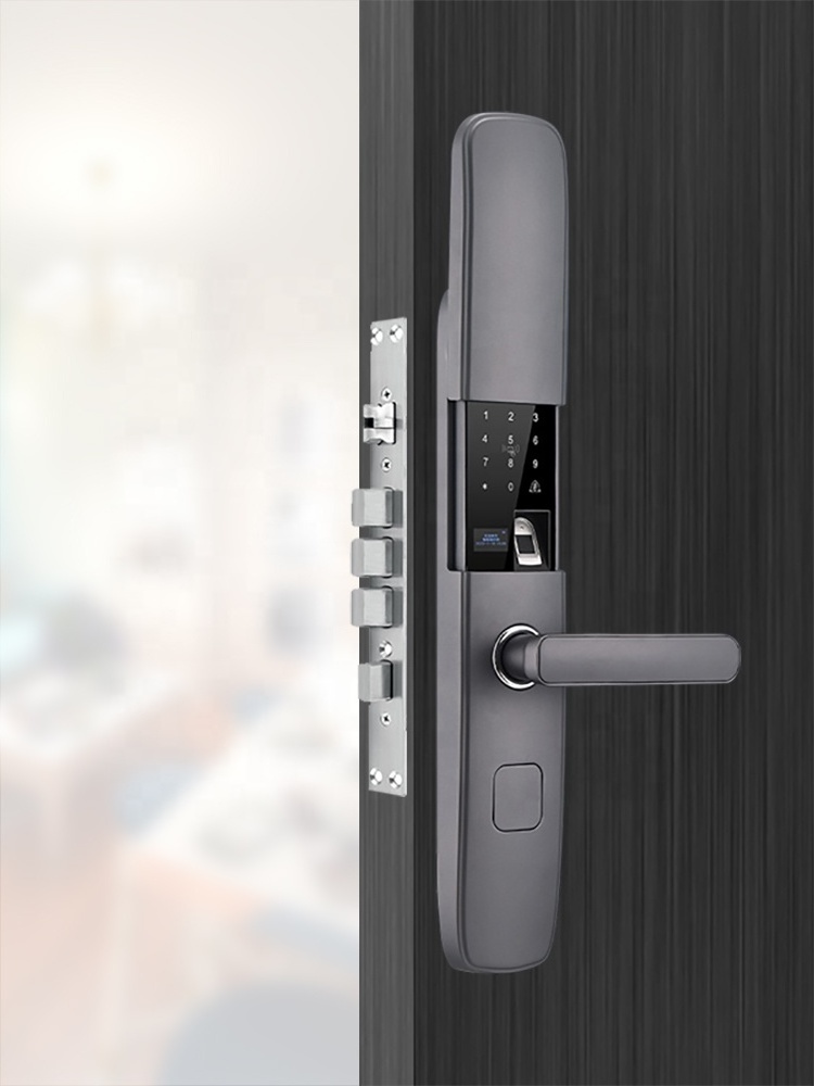 Phipulo Electric Lock For Entry Door Smart Fingerprint Lock Entry Door Intelligent Digital Electronic Smart Door Lock