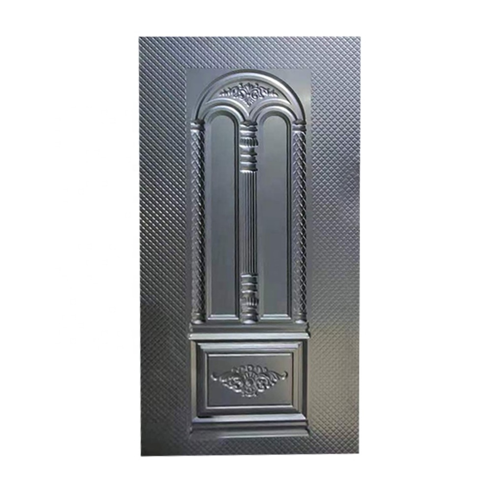 China Steel Door Skin Stamped Textured Sheet Metal Door Skin