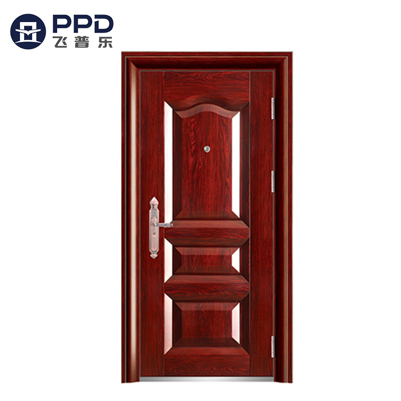 Factory direct sales professionally made hot sale high quality novel/classic iron entry steel doors