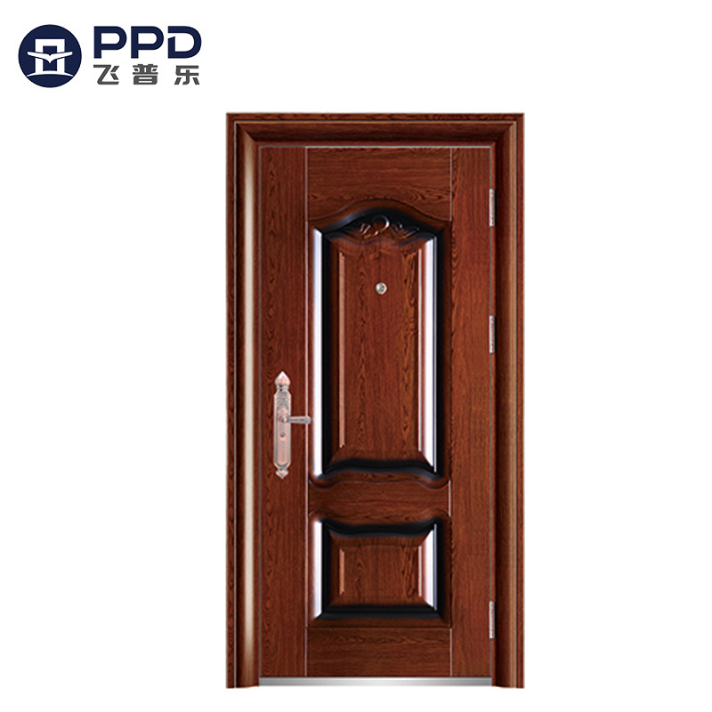 Factory direct sales professionally made hot sale high quality novel/classic iron entry steel doors