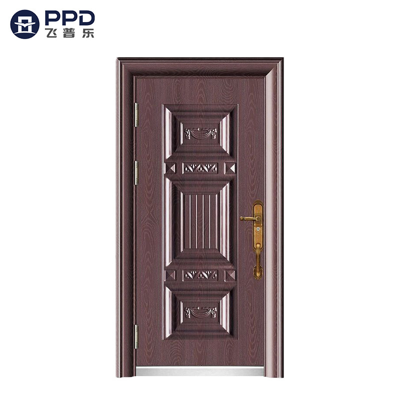 TOP sales new design entrance steel security house safety door  philippines manila steel door