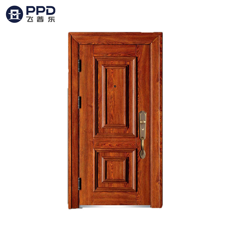 TOP sales new design entrance steel security house safety door  philippines manila steel door