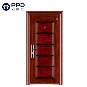 Professionally made cost-effective steel and wood used exterior factory direct sales Cheapest Steel Doors