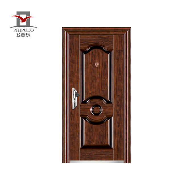 latest design customized  For Nigeria Market Hot Sale Security Steerl Door