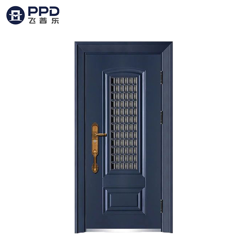 TOP sales new design entrance steel security house safety door  philippines manila steel door