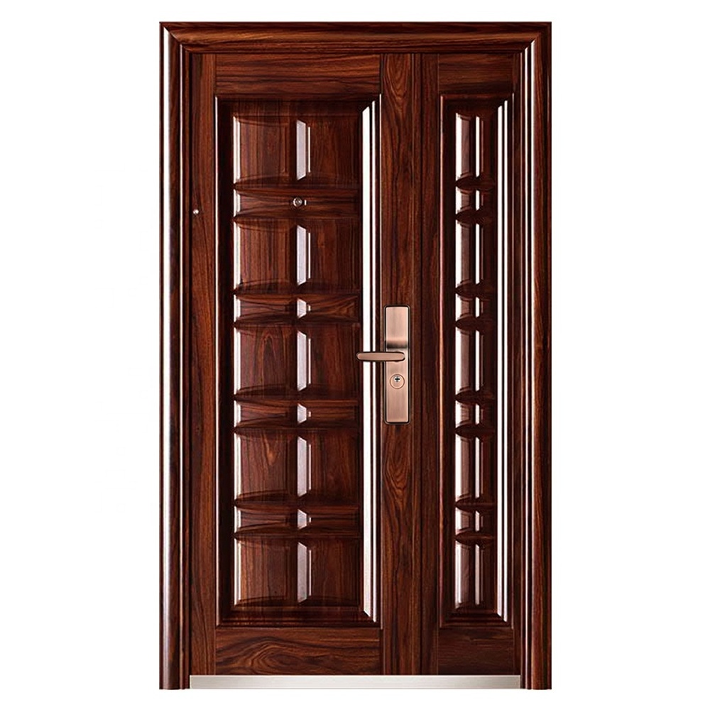 Phipulo Latest Design Luxury Style CE China Supplier Cheapest Price Hot Sale Metal Security Steel Door