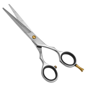 Hair Cutting Scissor Shears, Hairdressing Salon Professional Barber Scissor Dull Polish, Factory OEM Custom Logo Barber Scissors