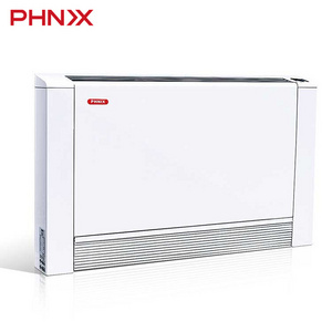 PHNIX Smart Control Ultra Thin Design Heat Water Fancoil Floor Standing Type Units Fan Coil For Home