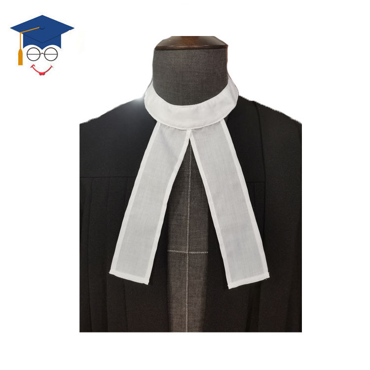 Deluxe Custom Barrister Robe/lawyer gown/lawyer robe with lawyer ties