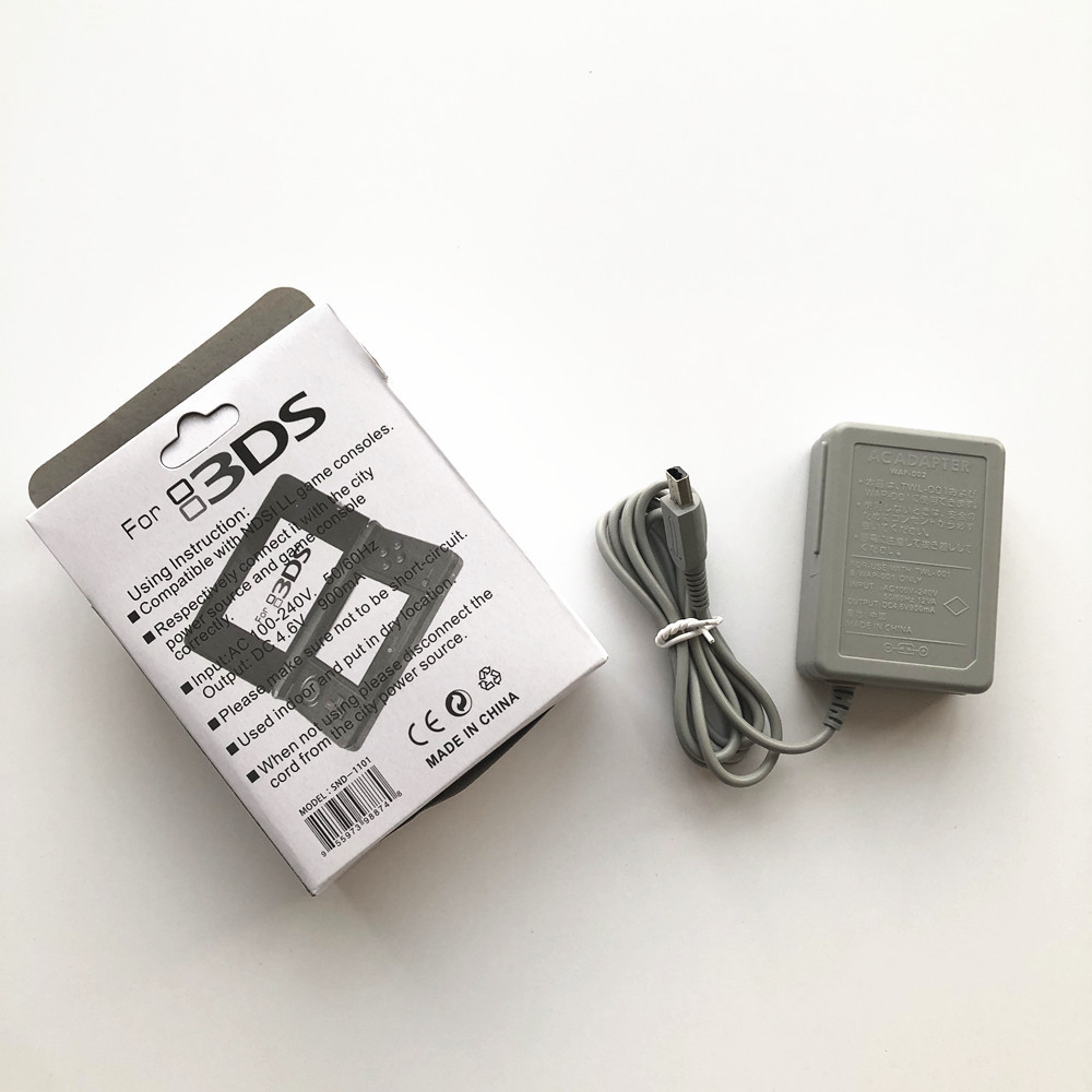 Tested well 100 V - 240 V Home Travel Charger Wall Plug Power AC Adapter for Nintendo DSI, DSIXL, 3DS, 3DSXL