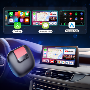 Carplay AI Box Universal Wireless Adapter Expands Car Entertainment Options with Android 13 Compatibility for Apple Auto play