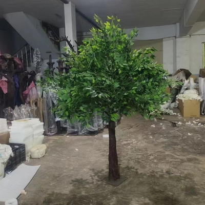 Wholesale Customized Indoor Outdoor Decoration Green Artificial Banyan Tree Large Size Fiberglass Ficus Banyan Trees