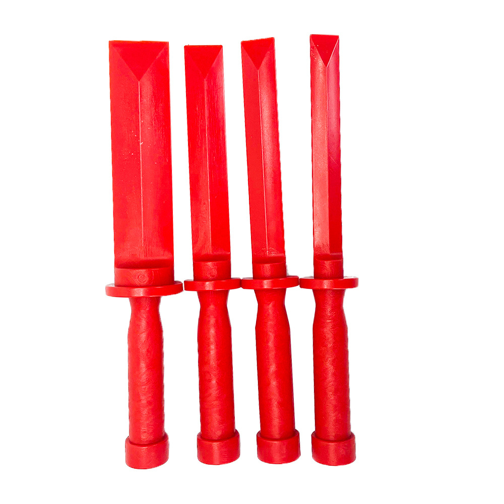 4 Piece 3/4'' - 7/8'' - 1'' & 1.1/2'' Non-Marring Plastic Chisel Scraper Set Gasket Remover