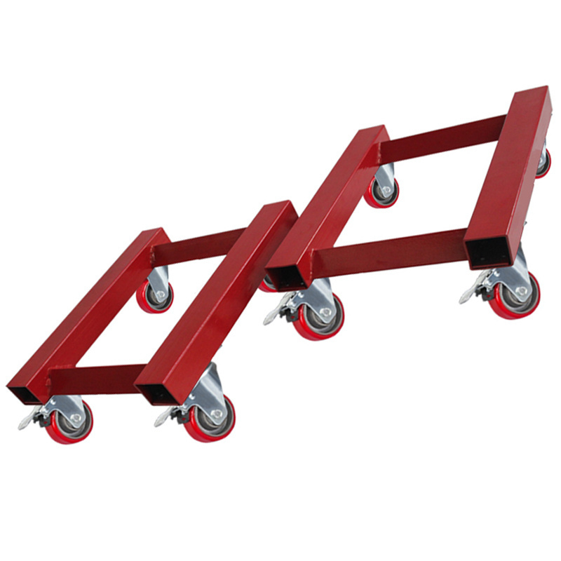 Professional 1250lb Automotive Car Dolly Set Wheel Dolly Pair