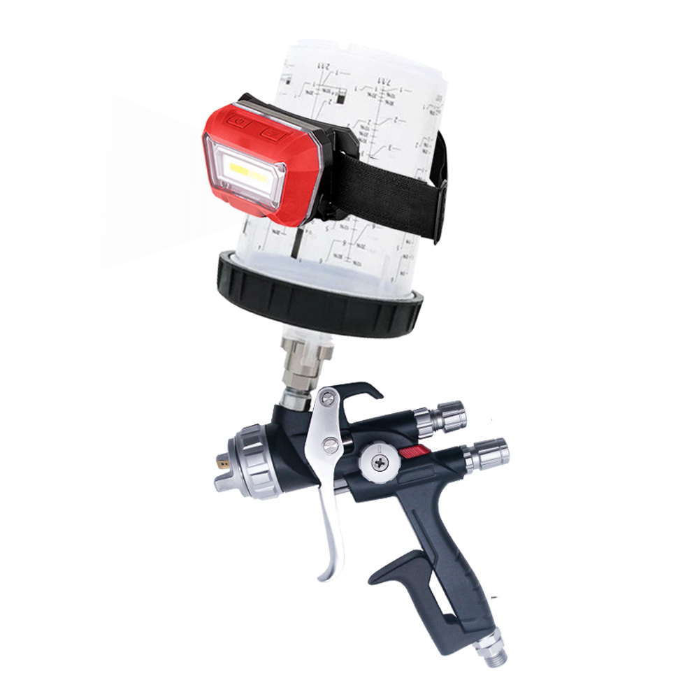 3 Color Match COB Headlamp Paint Inspection Work Light Rechargeable Car Painting Spray Gun Led Light