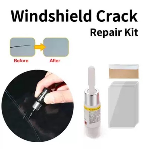 DIY Windshield Crack Repair Kit Car Windscreen Chip Repair Kit for Cracked Windscreen Window Glass Instantly Repair Resin