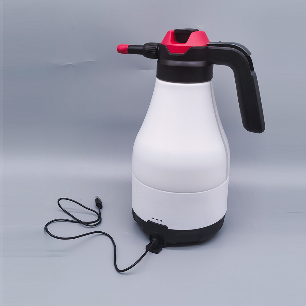 Chargeable Foam Sprayer Electric Foam Gun Snow Cannon Foam Lance Spray Gun for Car Wash Lithium Battery USB Charge Port