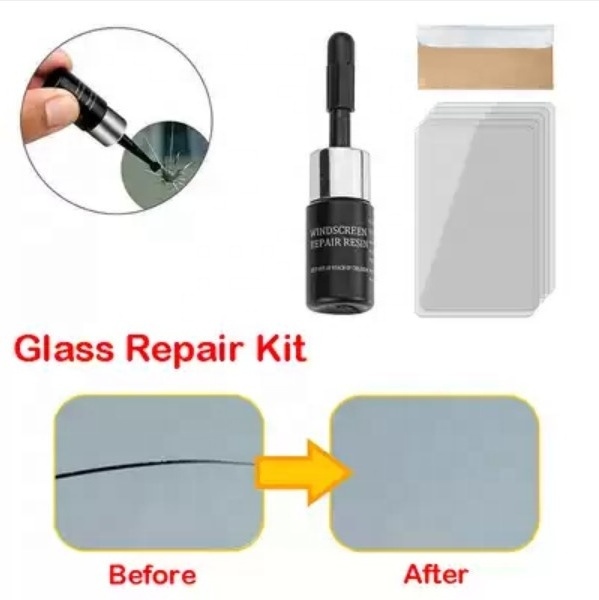 Professional Tools Windscreen Car Glass Scratch Remover Repair Fluid Auto Windshield Crack Repair Resin Fluid Liquid Kit