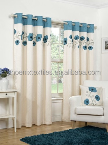 luxury turkish ready made wholesale window curtain