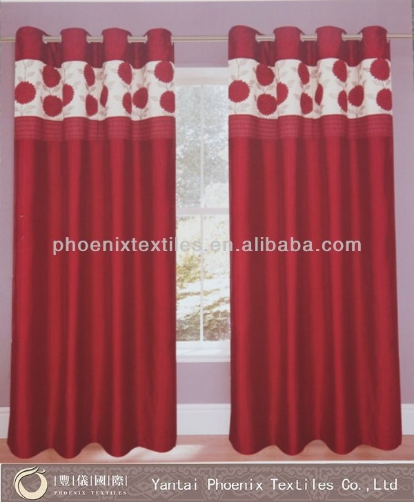 luxury turkish ready made wholesale window curtain